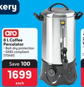 Aro 8L Coffee Percolator-Each