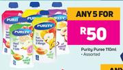 Purity Puree Assorted-For Any 5 x 110ml