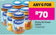 Purity 3rd Foods Assorted-For Any 6 x 200ml