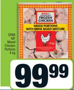 Spar IQF Mixed Chicken Portions-4Kg
