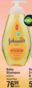 Johnson's Baby Shampoo Assorted-500ml Each