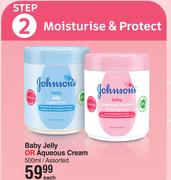 Johnson's Baby Jelly Or Aqueous Cream Assorted-500ml Each