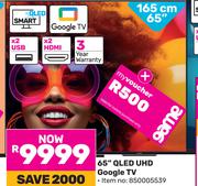 Skyworth 65"(165cm) QLED Google TV 