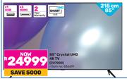 Samsung 85"(215cm) Crystal UHD 4K TV CU7000