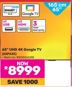 TCL 65"(165cm) UHD 4K Google TV 65P635