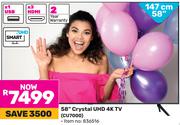 Samsung 58" Crystal UHD 4K TV CU700