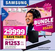 Samsung 85" UHD 4K Smart TV