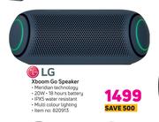 LG Xboom Go Speaker