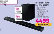 Samsung Q-Series Sound Bar HW-Q600A
