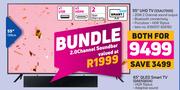 Samsung 55" (139cm) UHD TV 55AU7000 Plus Samsung 2.0 Channel Soundbar 