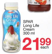 Spar Long Life Cream-300ml