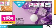 LG 55"(139cm) UR7300 4K UHD Smart TV With Magic Remote