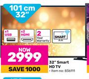 Samsung 32"(101cm) Smart HD TV