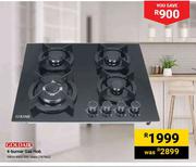 Goldair 4-Burner Gas Hob GBGH-4002-500 787562