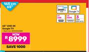 TCL 165cm (65") UHD 4K Google TV