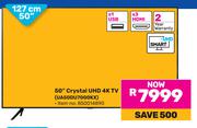 Samsung 127cm (50") Crystal UHD 4K TV UA50DU7000KX