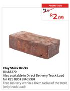 Clay Stock Bricks 81465379