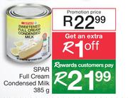 Spar Full Cream Condensed Milk-385g