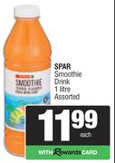 Spar Smoothie Drink Assorted-1L
