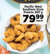 Pacific West Southern Style Prawns-280g Each