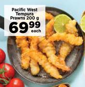 Pacific West Tempura Prawns-200g Each