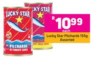 Lucky Star Pilchards 155g Assorted - Each 