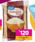 Great Value Rice 10Kg - Each