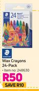 Staedtler Wax Crayons 24 Pack