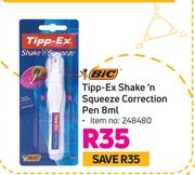 Bic Tipp Ex Shake n Squeeze Correction Pen-8ml