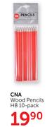 CNA Wood Pencils HB 10-Pack