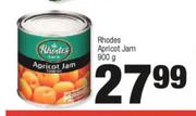 Rhodes Apricot Jam-900g