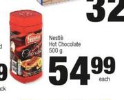 Nestle Hot Chocolate-500g Each