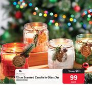 Excellent Houseware 12cm Scented Candle In Glass Jar 850013122-Each