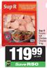   Sup R Frozen IQF Chicken Chunks-5kg Per Pack