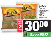    McCain Frozen Vegetables Range Assorted-For Any 2 x 250g