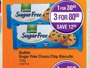 Gullon Sugar Free Choco Chip Biscuits-For 1 x 125g