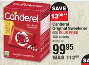 Canderel Original Sweetener-500+100 Tablets