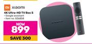 Xiaomi 4K Ultra HD TV Box S