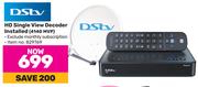 Dstv HD Single View Decoder Installed 4140 MVP
