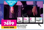 Samsung 50" (127cm) Crystal UHD 4K TV CU7000