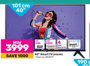Hisense 10" (101cm) Smart TV 40A4K