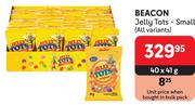 Beacon Jelly Tots Small (All Variants)-40 x 41g
