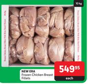 New Era Frozen Chicken Breast Fillets-10Kg Each