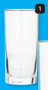 Consol 270ml Hiball Glasses-Per 6 Pack