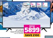 Samsung 43" UHD 4K Smart TV 43AU7000