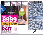 Skyworth 65" UHD Android TV