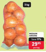 Medium Onions-Per Bag