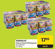 Parmalat Dairy Snack Multipack (All Variants)-6 x 100g Each