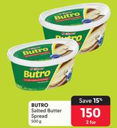 Butro Salted Butter Spread-For 2 x 500g