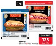 Eskort Smoked Or Red Viennas-For 2 x 1Kg